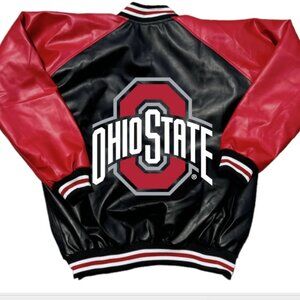 Ohio State OSU Buckeyes Letterman Jacket NEW Small